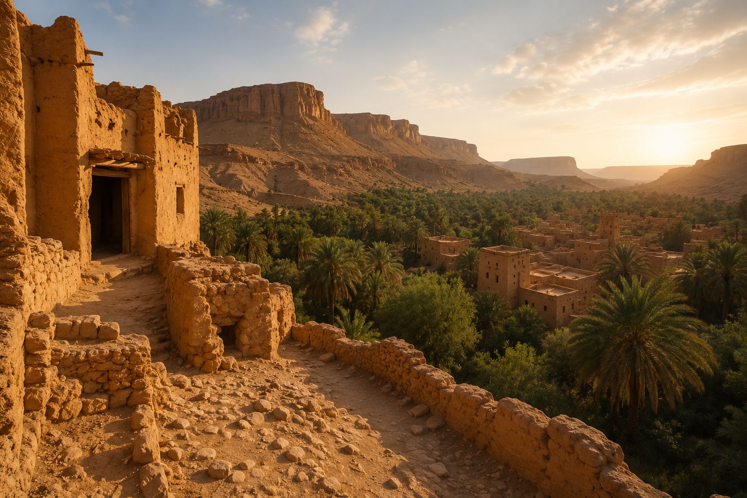 Tuwaiq Escarpment and Najd region